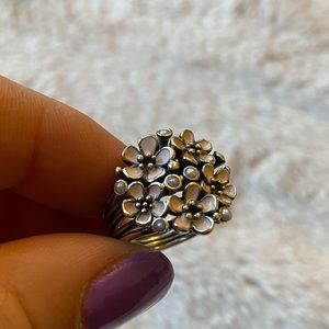 Pandora Cherry Blossom Ring